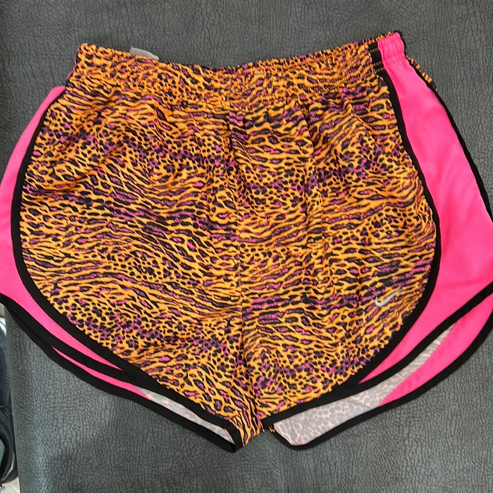 Nike Dri fit size medium running shorts with liner , worn once